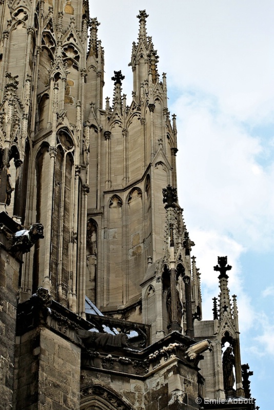 Tracery (Stone Carvings) on Cologne Cathedral