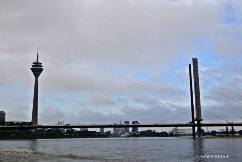 Bridge entering Cologne