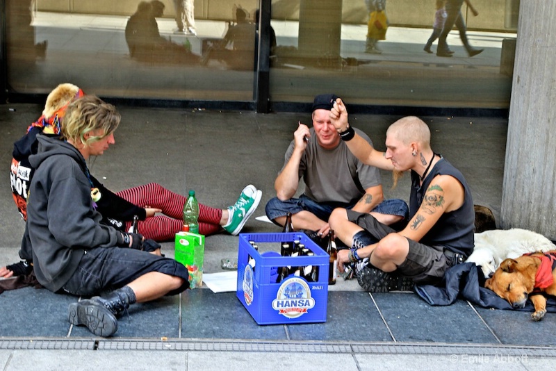 Street Scene in Cologne