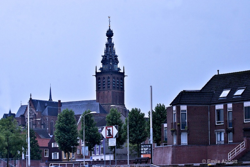 View of St. Stevenkerk entering Nijmegen