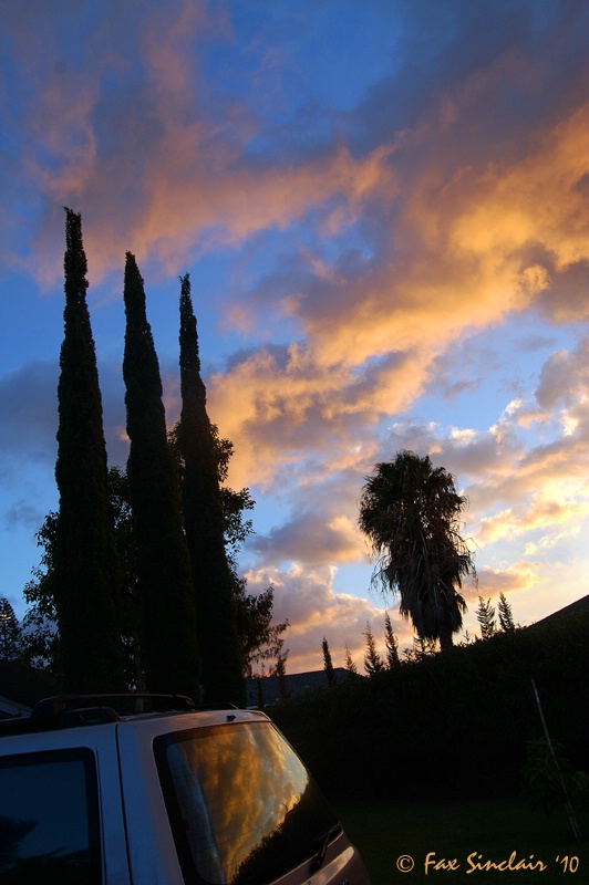 Waikoloa Sunset w/ Car