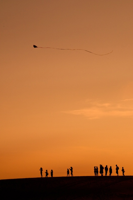 Kite Flying in the Outer Banks