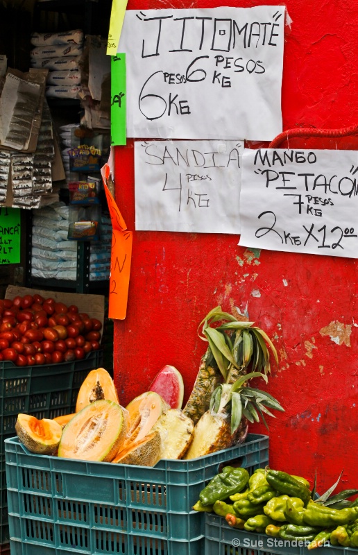 Small Market, Guanjuato, Mexico
