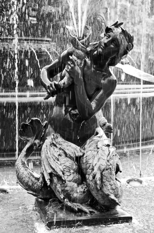 Mendoza Park fountain
