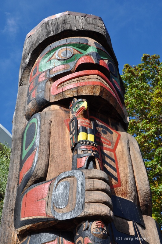 Totem Pole- Duncan, Vancouver Island, BC, Canada