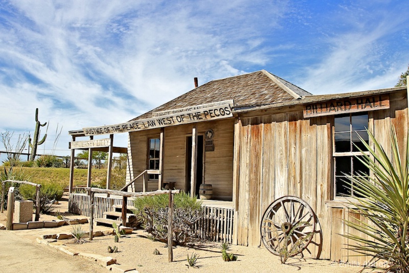 The Jersey Lilly "Law West of the Pecos"