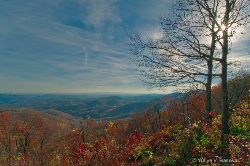 Autumn in the Blue Ridge Mountains<p>