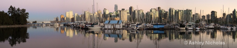 Vancouver sailboat panarama