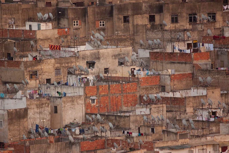 Fez Rooftops, Morocco