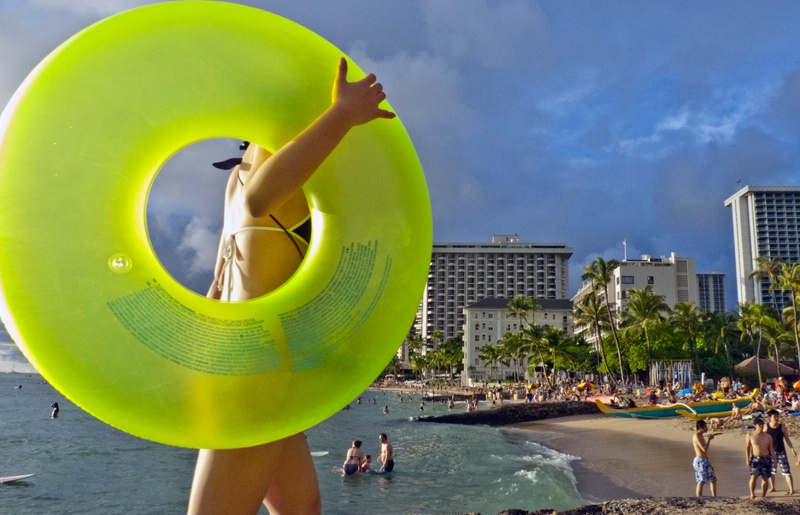 The Beach at Waikiki