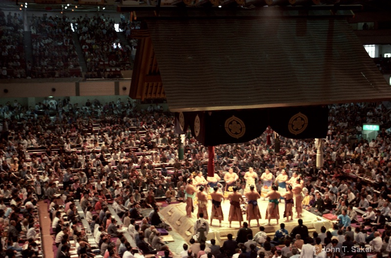 Opening Ceremony, Sumo Tournament