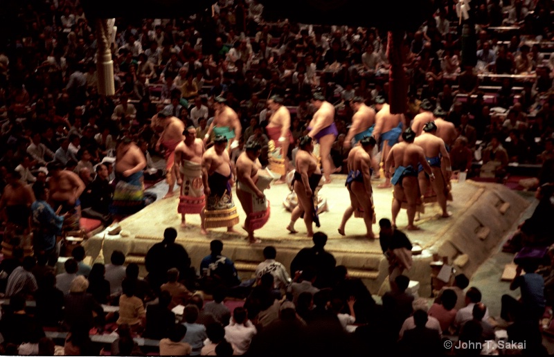Opening Ceremony, Sumo Tournament