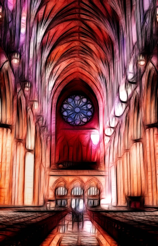 Washington National Cathedral -- Fractalius