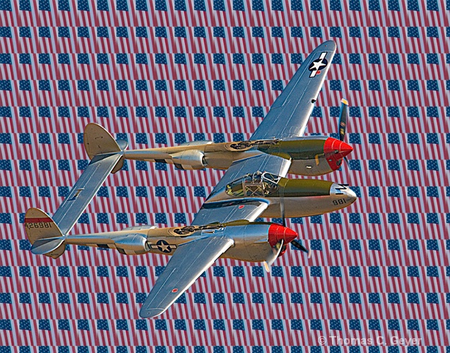 P38 flag
