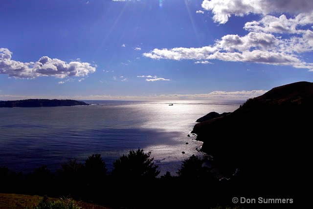 The Pacific Ocean From The Golden Gate