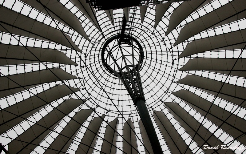 Inside the Dome. Berlin