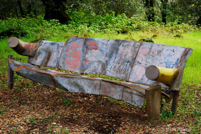 Bench sculpture