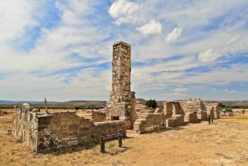 Historic remains Fort Lancaster