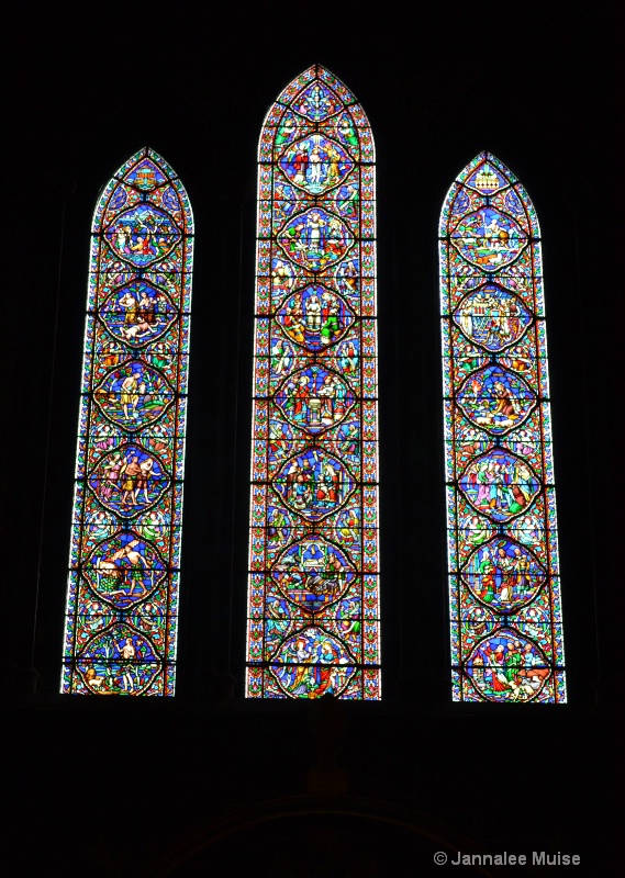 St Patrick windows