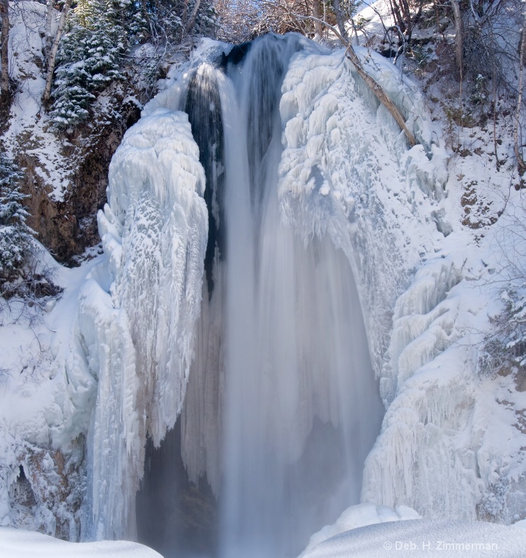 Lil Spearfish Falls  Icy Beauty
