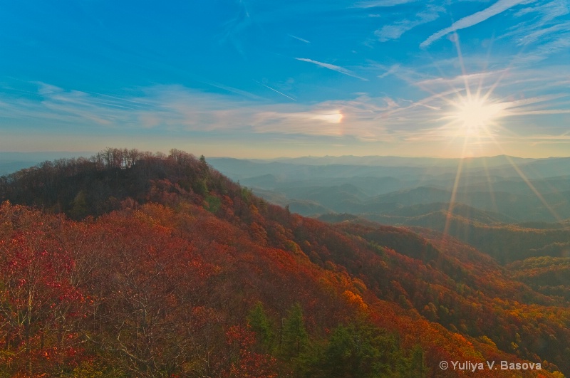 Sundog over the Blue Ridges, 10-30-2010<p>