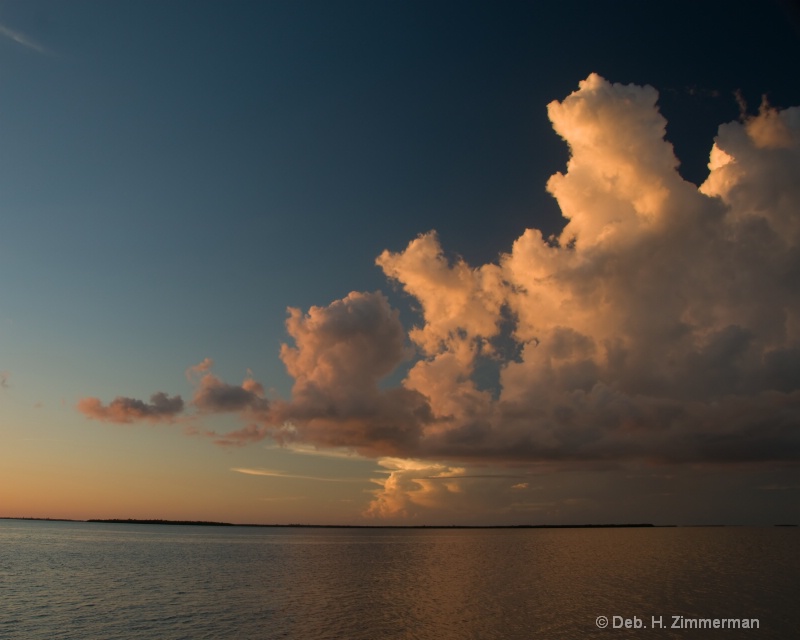 Florida Keys clouds at Sunset
