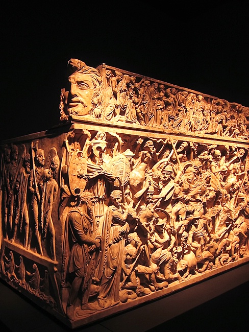 Sarcophagus, National Museum of Rome