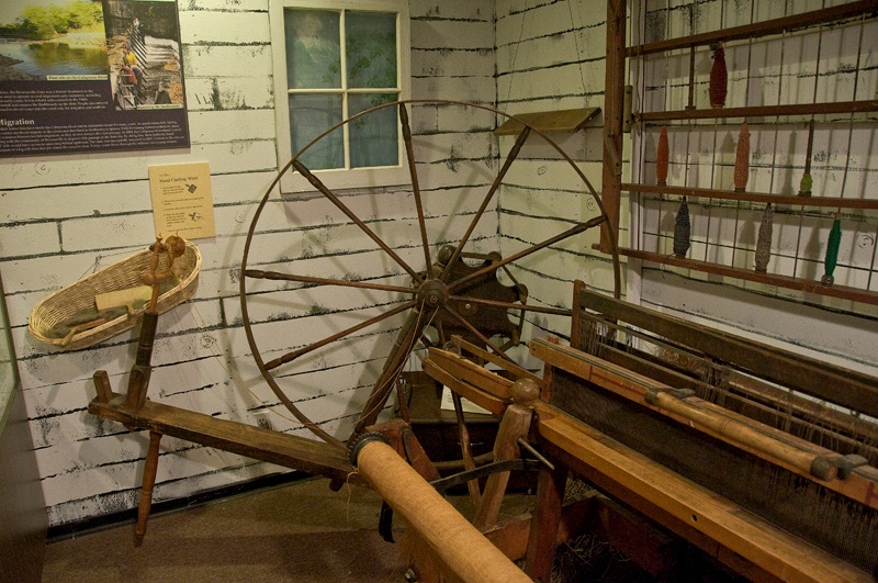 The Spinning Wheel and Loom