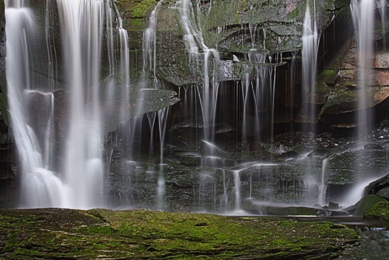 Spring at Elakala Falls