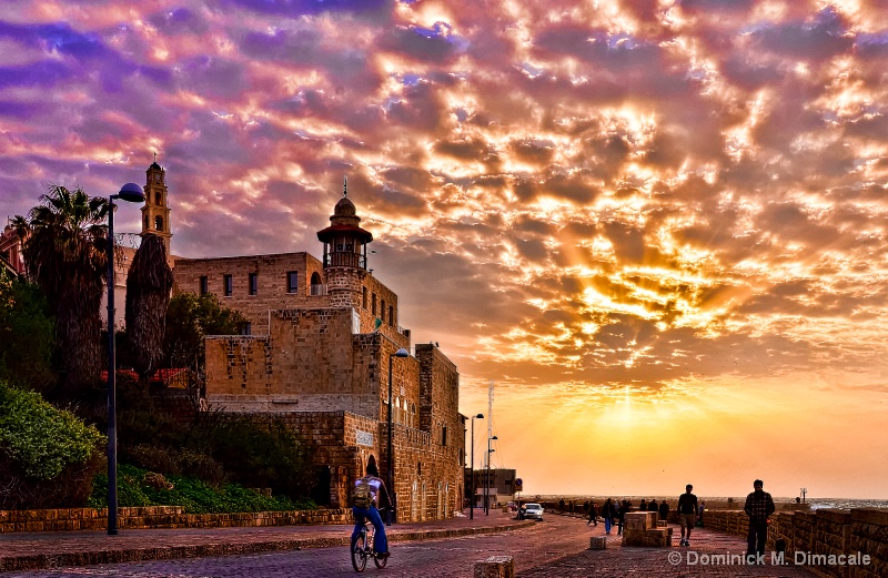 ~ SUNSET IN TEL AVIV, ISRAEL ~