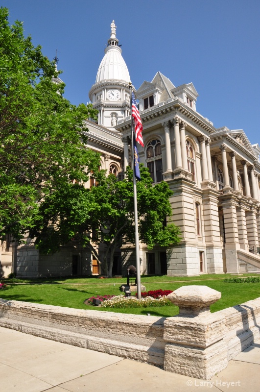 Courthouse in Lebanon, Indiana