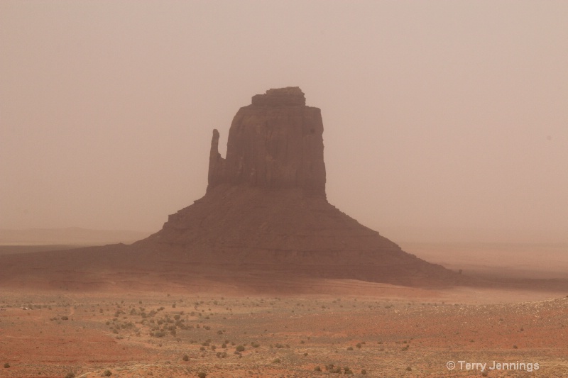 Sandstorm At Monument