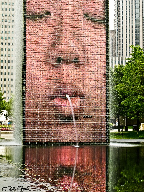 Crown Fountain, Millennium Park, Chicago