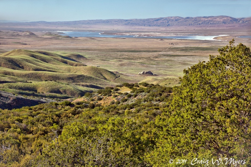 Soda Lake from Caliente Mountains