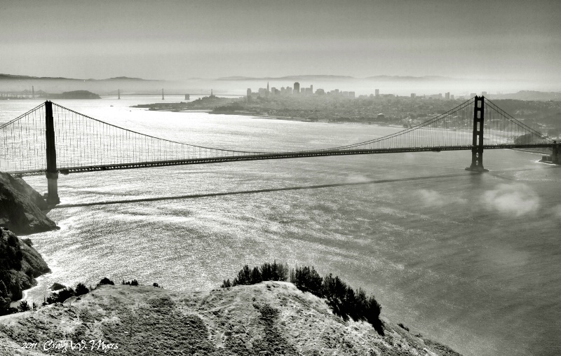 SF Bay Morning Silhouettes