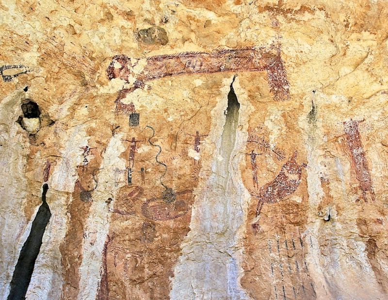 Original Pictograph from Mystic Shelter