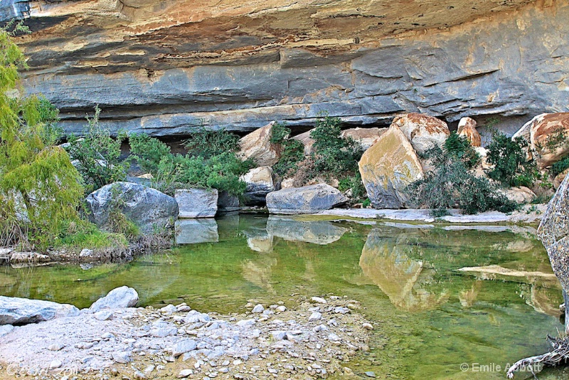 Reflections at a Rock Art Shelter