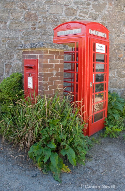 Iconic Post Box and Phone Box