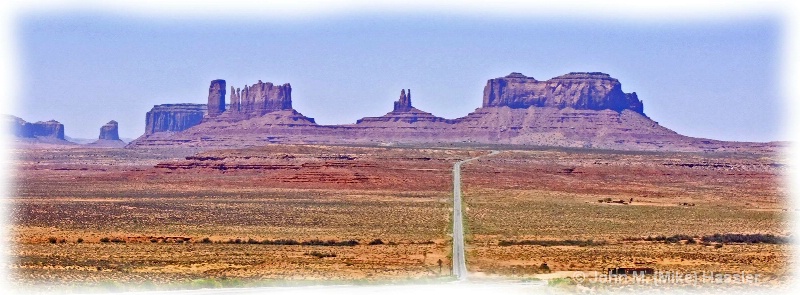 Highway to Monument Valley, AZ