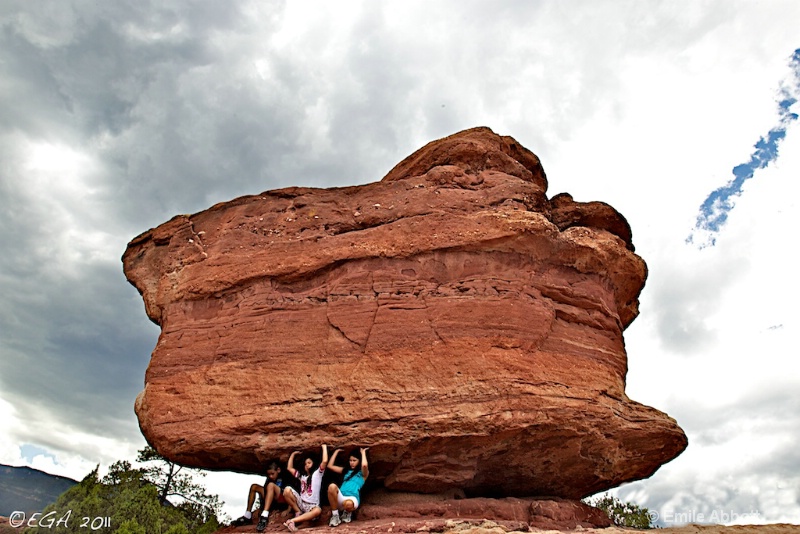 Balanced Rock  "Kids being Kids"