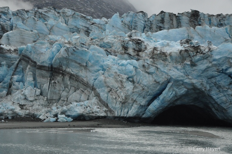 Iceberg at Glacier Bay National Park in Alaska