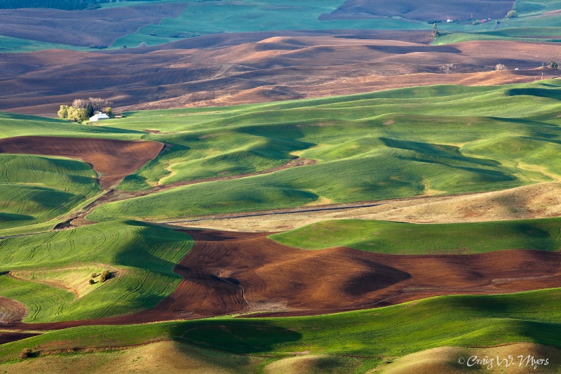 May Morning - Palouse Hills