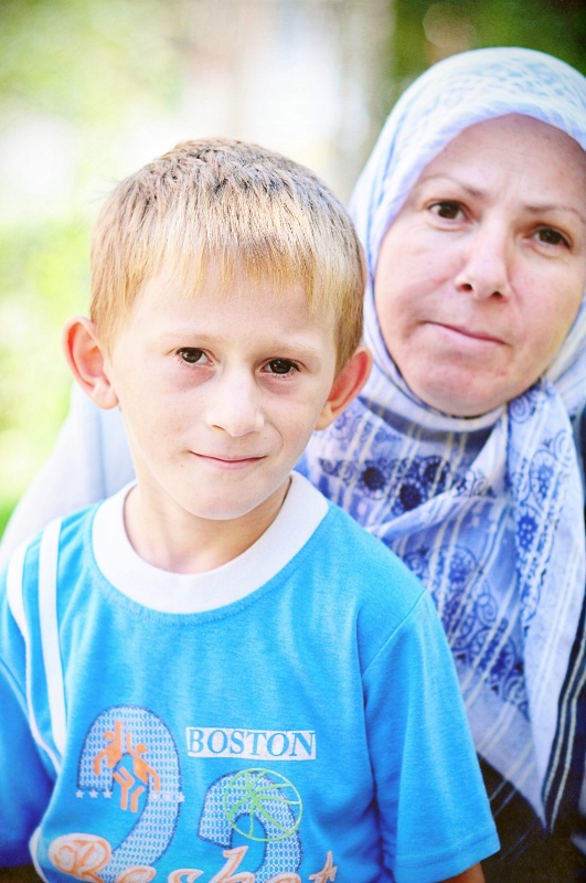 Albanian Woman and Child