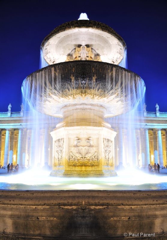 Vatican City Fountain
