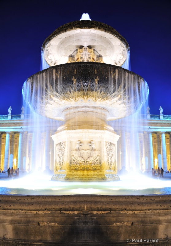 Vatican City Fountain
