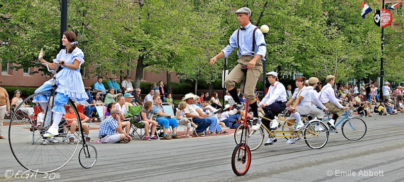 "Evolution of Transportation"  Bicycles