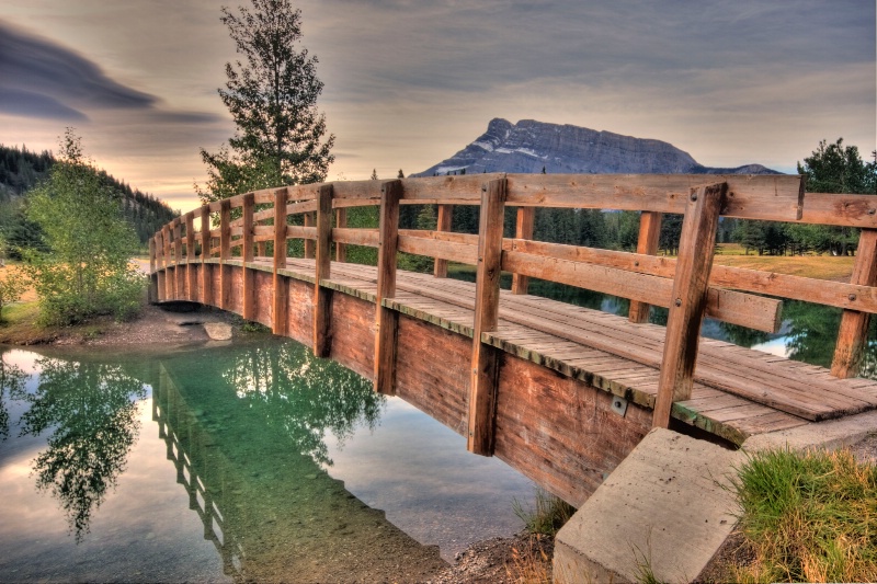 Bridge at Cascade Ponds