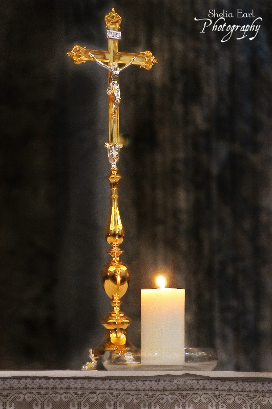 Cross and Candle