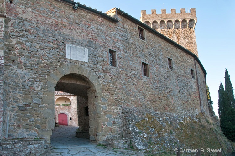 Castel Entrance with Tower