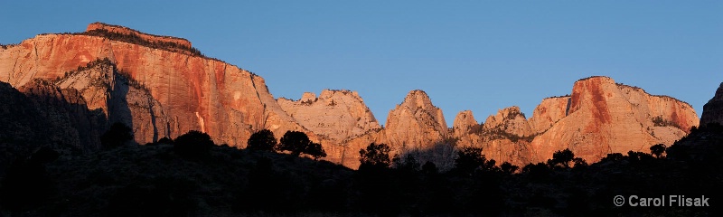 Towers of the Virgin ~ Zion National Park